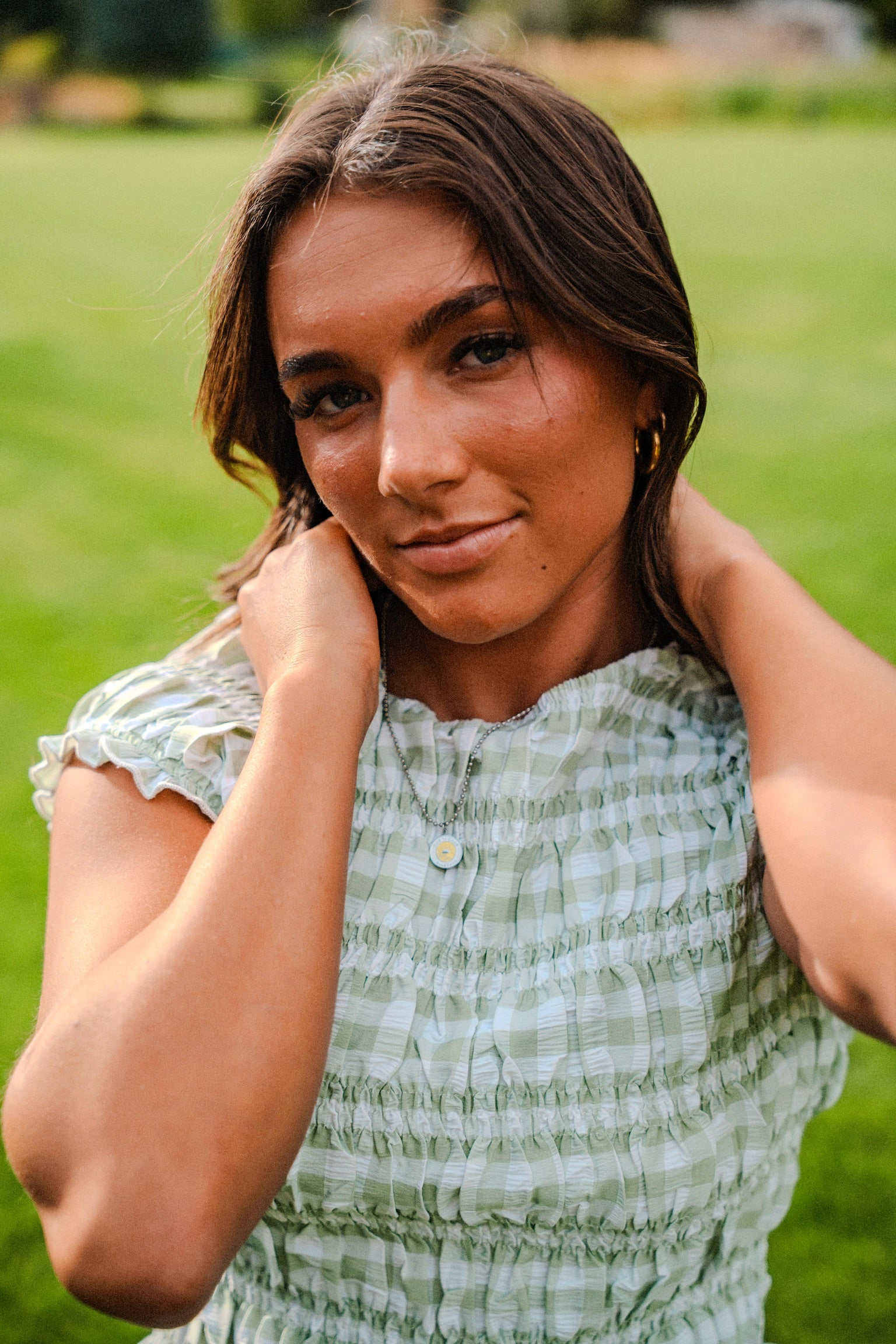 God is Good - Yellow & White Pendant